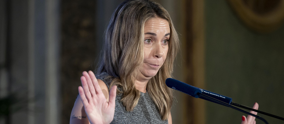 La portavoz del PSOE en la Asamblea de Madrid, Mar Espinar
