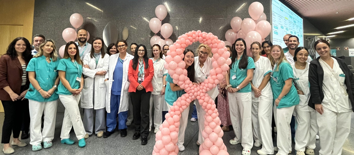 Celebración del Día contra el Cáncer de Mama en el Hospital Quirónsalud Córdoba
