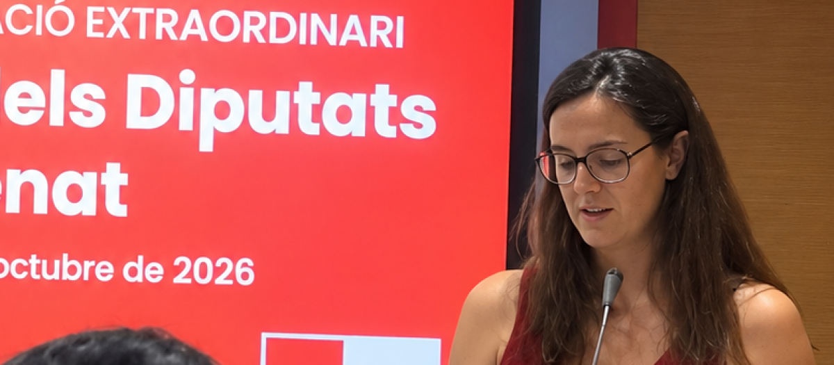 Ione Montalvo, cabeza de lista del PSC en Tarragona de cara a las generales