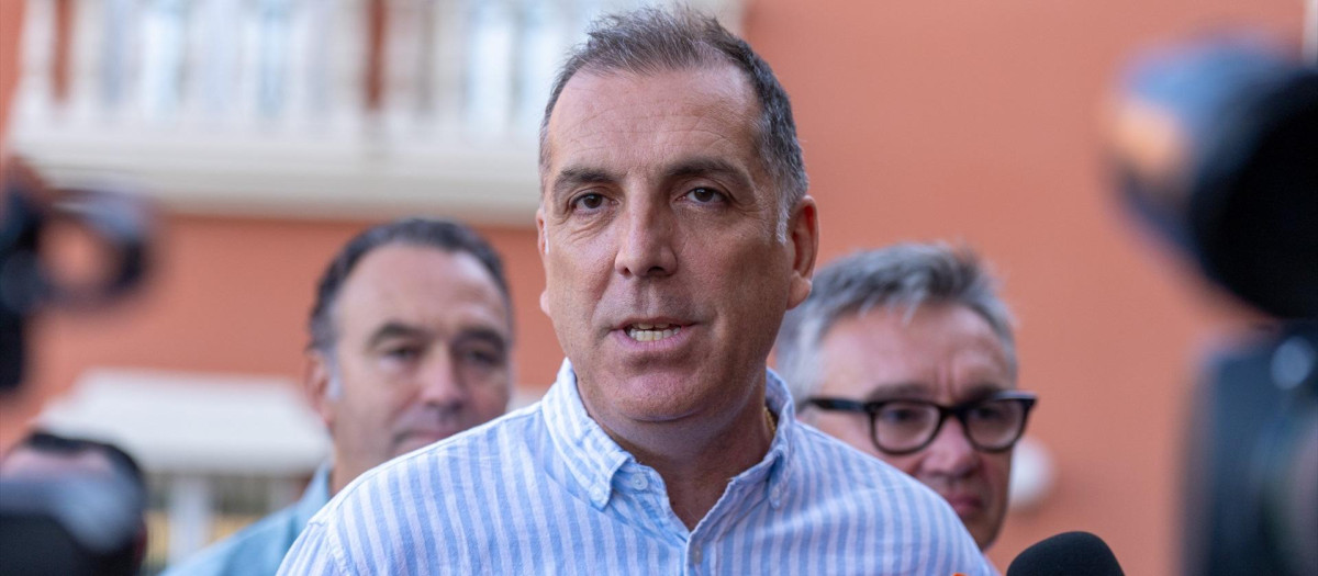 El portavoz nacional de Seguridad de Vox, Samuel Vázquez