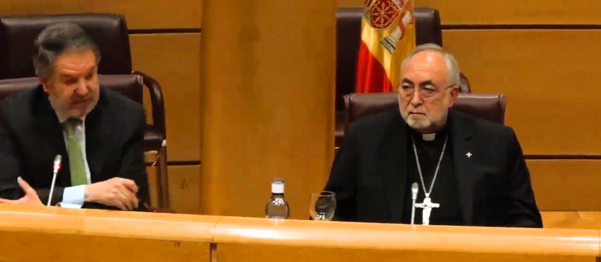 Bieito Rubido, monseñor Sanz y Castro Velarde