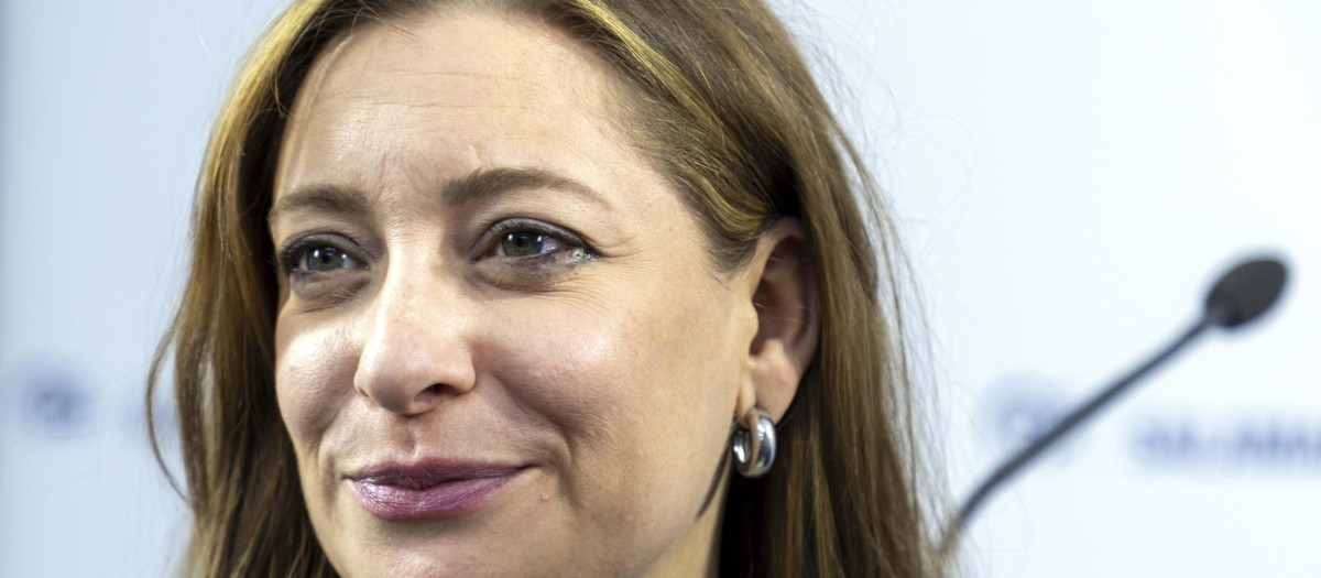 La portavoz del Grupo Parlamentario Popular en el Congreso de los Diputados, Ester Muñoz