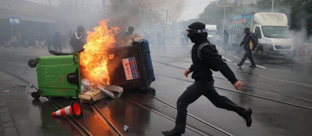 Incidentes en Bruselas el pasado 9 de octubre