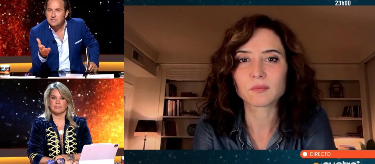 Isabel Díaz Ayuso, presidenta de la Comunidad de Madrid, en Horizonte
