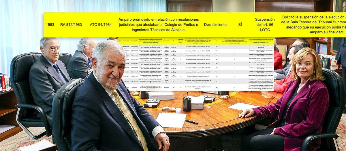 El Pleno del TC se reúne para deliberar sobre la ley de nietos