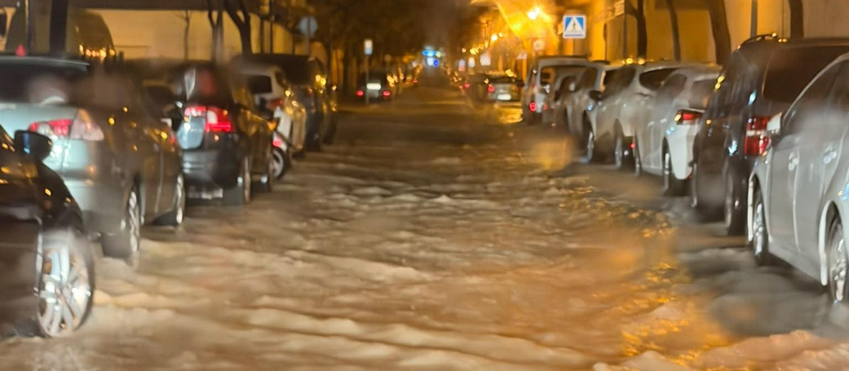 Imagen de la madrugada del lunes al sábado en el Bulevar del Pla (Alicante)