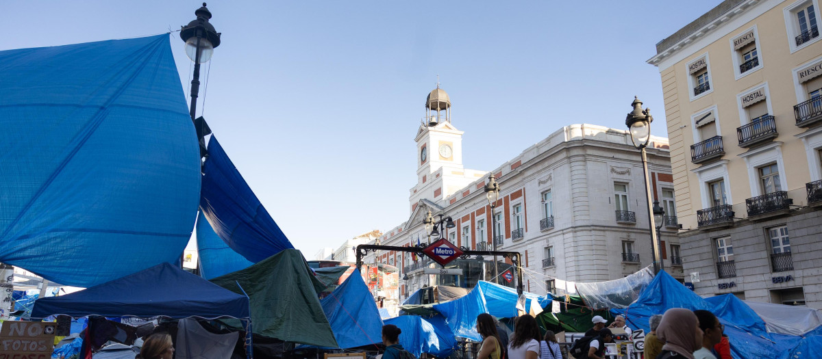 Puerta del Sol, a 15 de octubre de 2026, en Madrid