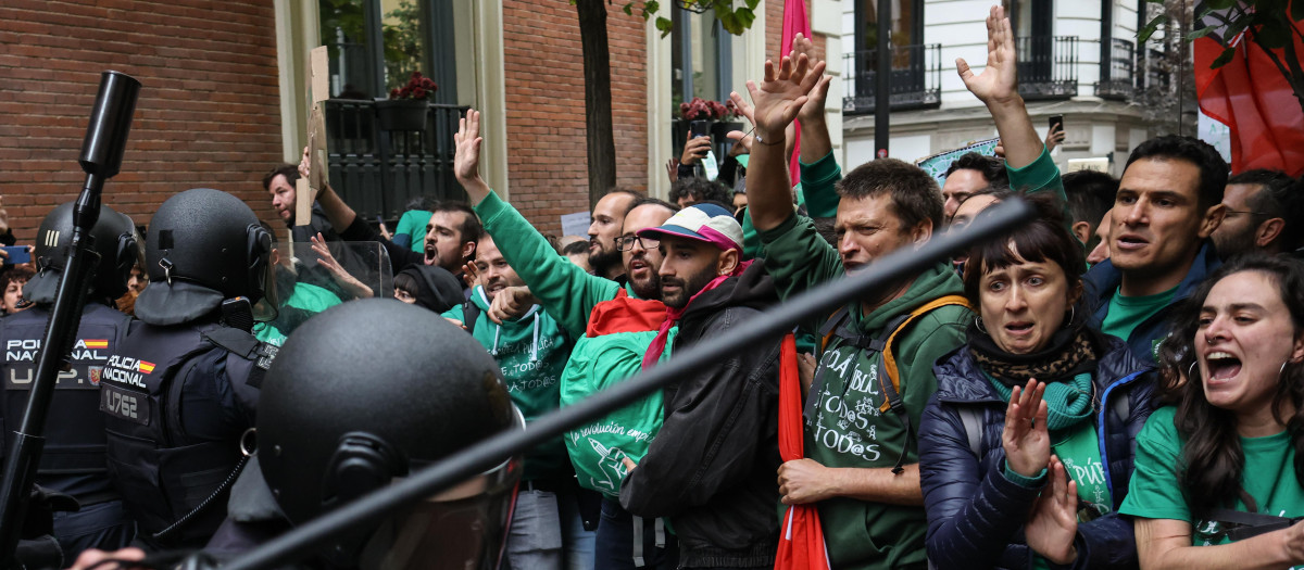 Huelga indefinida de educación de la Comunidad de Madrid