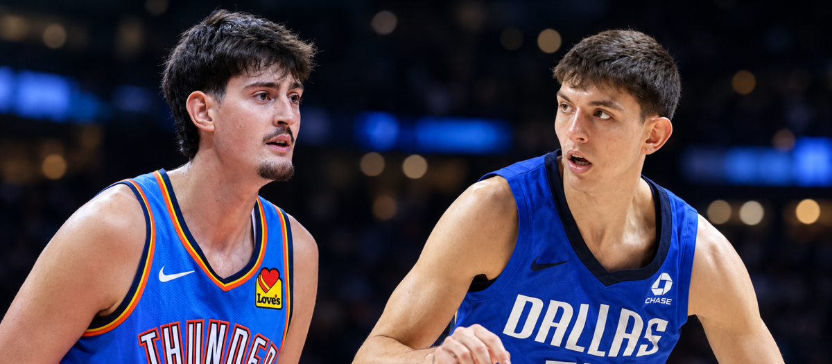 Aday Mara y Sergio de Larrea están empezando a dar que hablar en la NBA