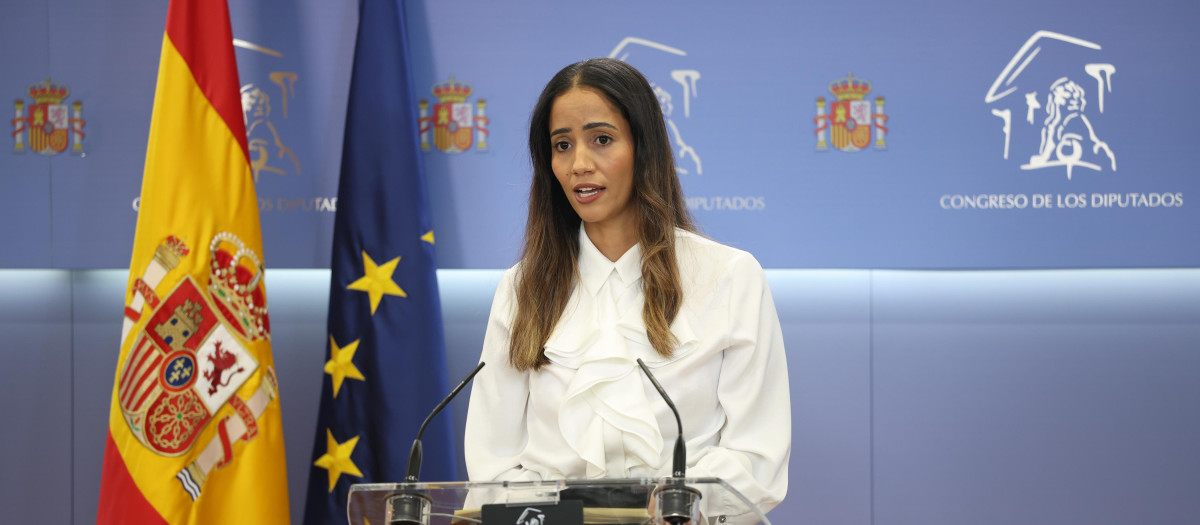 La portavoz de Más Madrid en el Congreso, Tesh Sidi