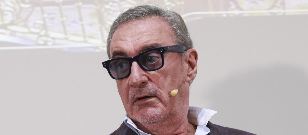 Carlos Herrera, este martes en el encuentro con los oyentes de Herrera en Cope de este martes en Madrid