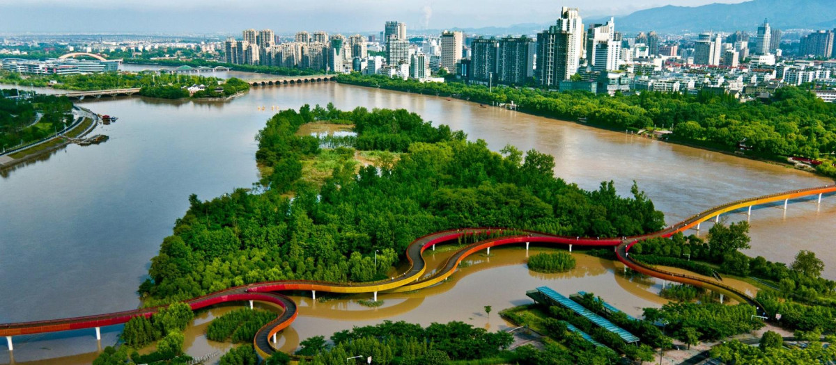 Ciudad de Zhejiang, en China, considerada ciudad esponja