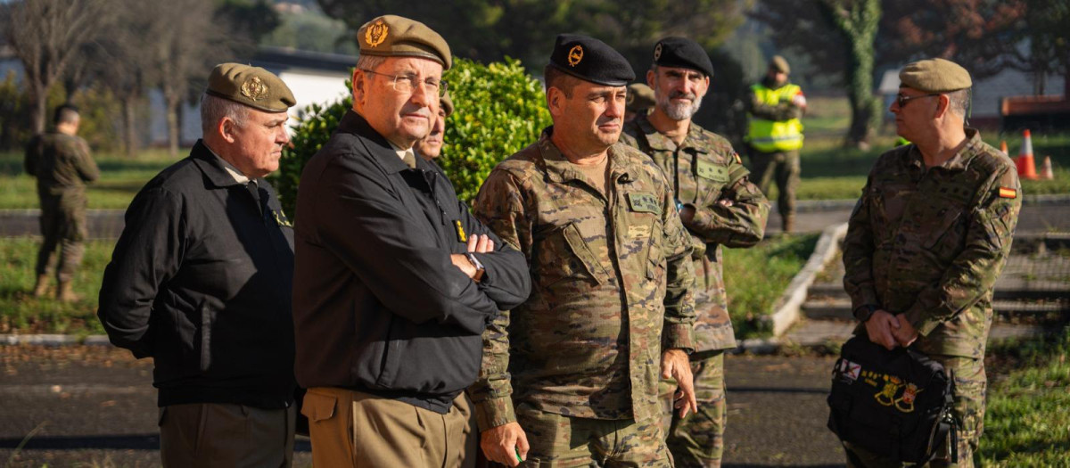 El JEME realiza una visita de inspección al Regimiento de Infantería «Garellano» 45