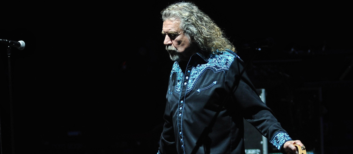 Robert Plant durante un concierto