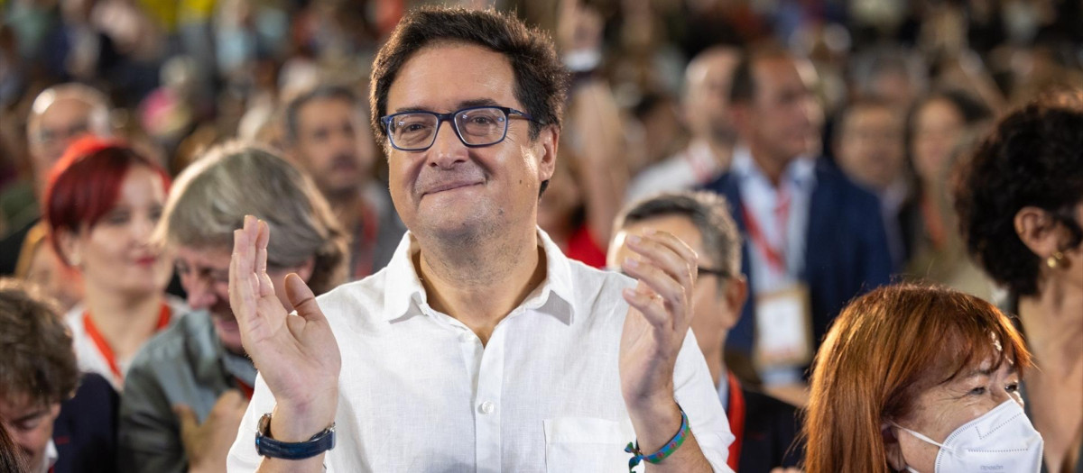 El secretario general del PSOE de Madrid, candidato a la Presidencia de la Comunidad de Madrid y ministro para la Transformación Digital y de la Función Pública, Óscar López