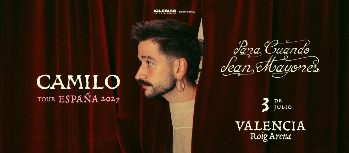 Cartel del Concierto Camilo