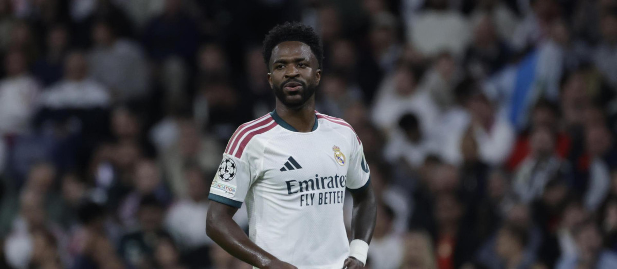 Vinicius sigue sin ser capaz de recuperar su mejor versión con el Real Madrid