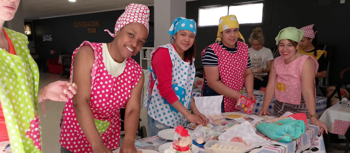 Taller de cocina Transforma2 de Redmadre Córdoba