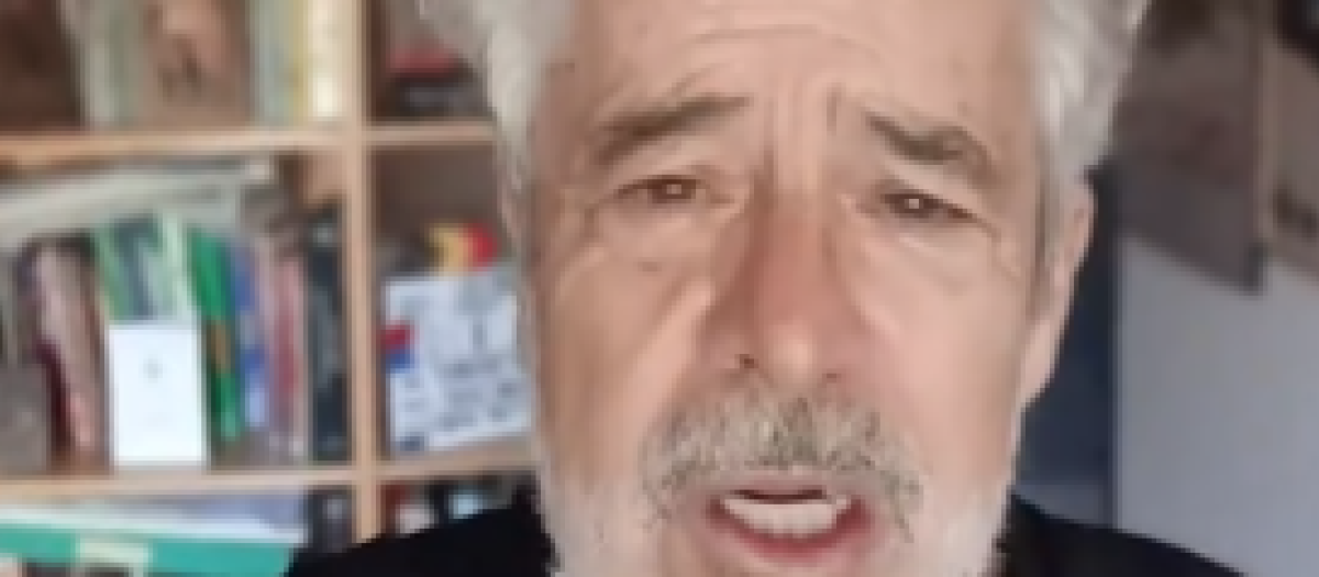 Captura de Carlos Iglesias en su video en X