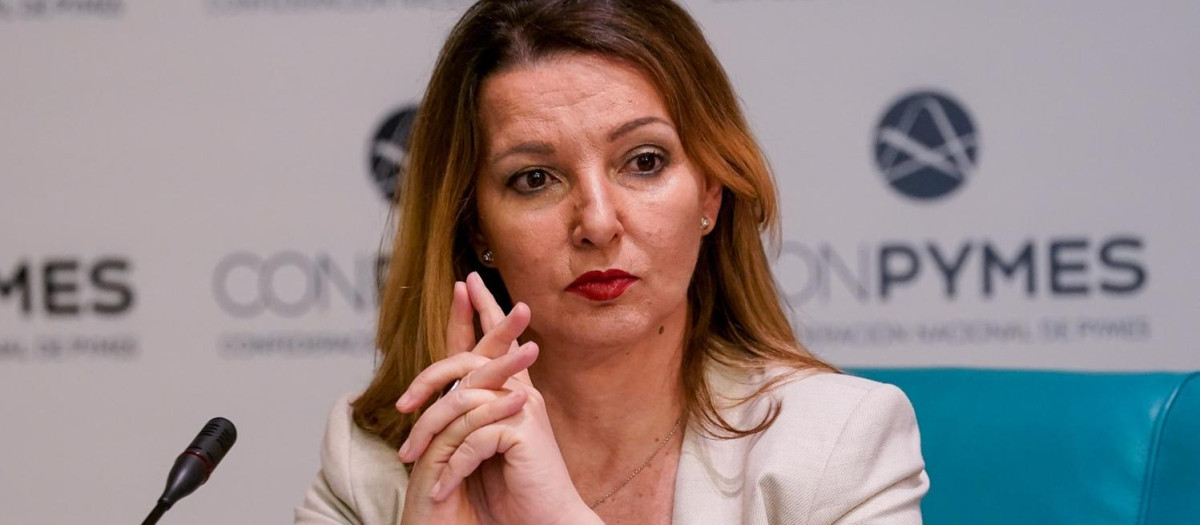 La secretaria general de la unión de autónomos UATAE, María José Landaburu.