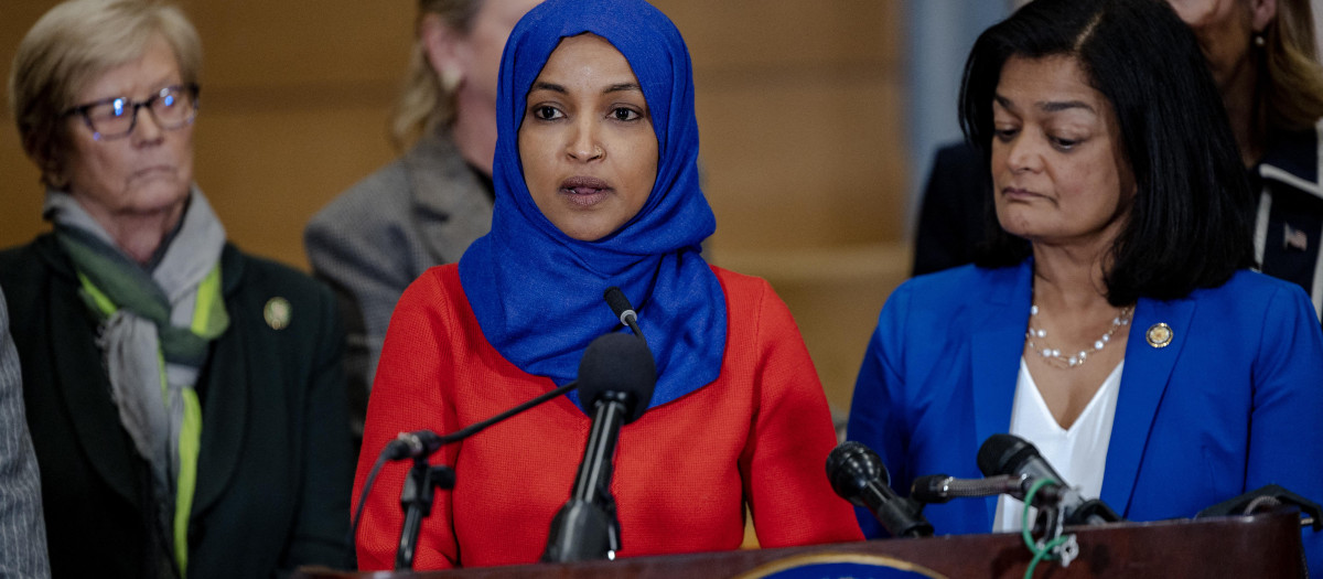 Ilhan Omar, congresista demócrata de EE.UU.de origen somalí