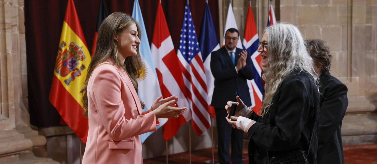 La Princesa de Asturias entrega la insignia a Patti Smith este viernes en Oviedo