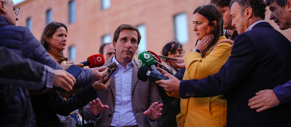 El alcalde de Madrid, José Luis Martínez-Almeida