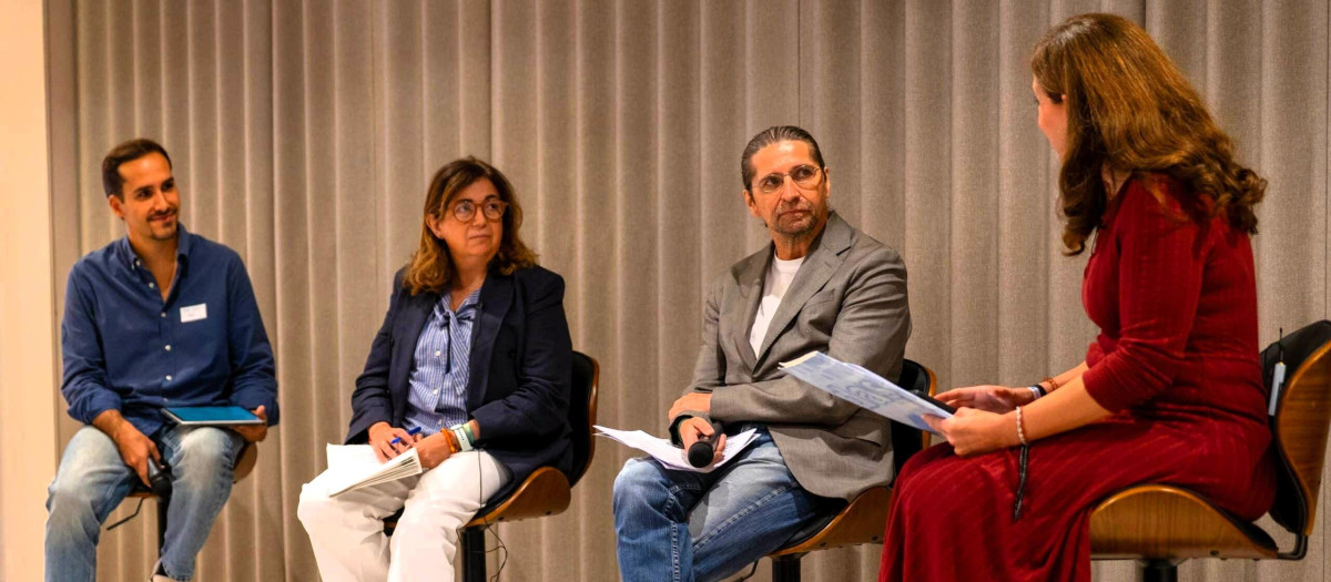 Los tres políticos, durante el IX Foro de Incidencia Política