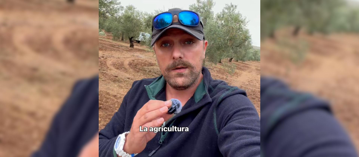 El agricultor Tomy Rohde da su opinión sobre la soberanía alimentaria y pide a la gente que se manifieste por el campo el 28 de octubre