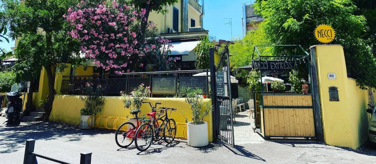 Necci dal 1924, bar que aparece en Accattone, de Pier Paolo Pasolini