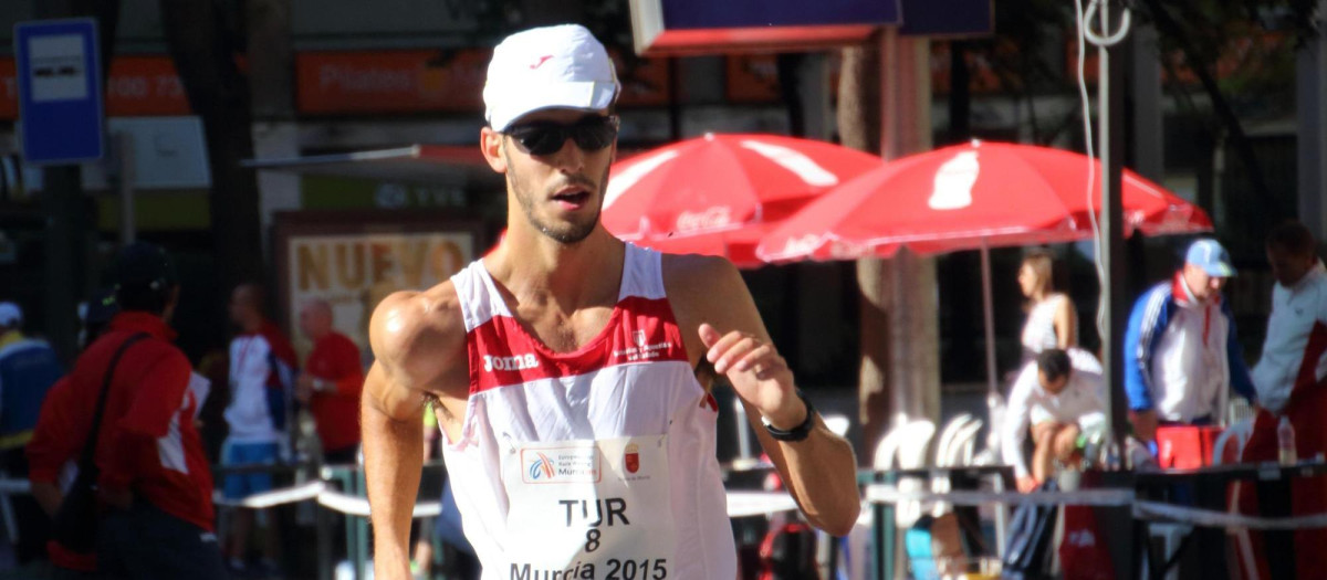 El campeón de marcha, Marc Tur