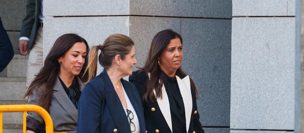 (La jueza que investigó al hermano de Pedro Sánchez, Beatriz Biedma, a su salida de la Audiencia Nacional