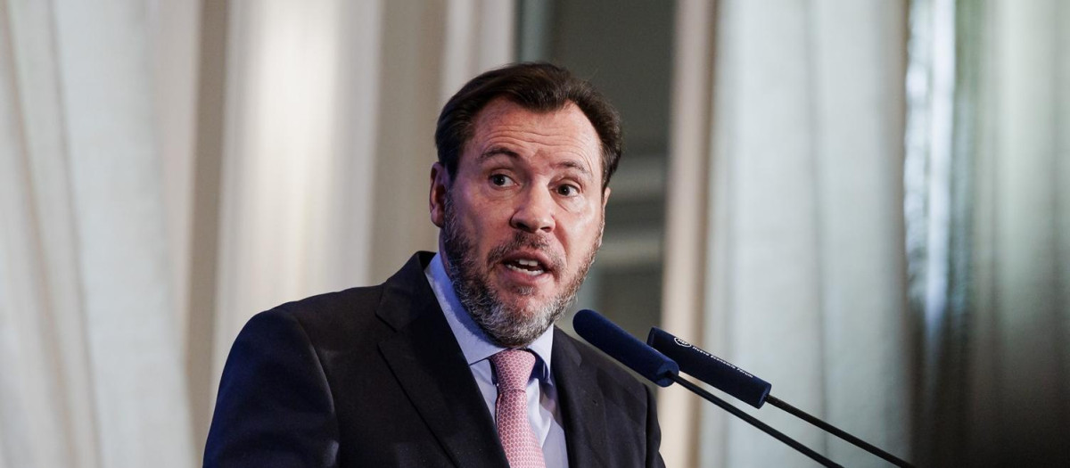 El ministro de Transportes y Movilidad Sostenible, Óscar Puente.