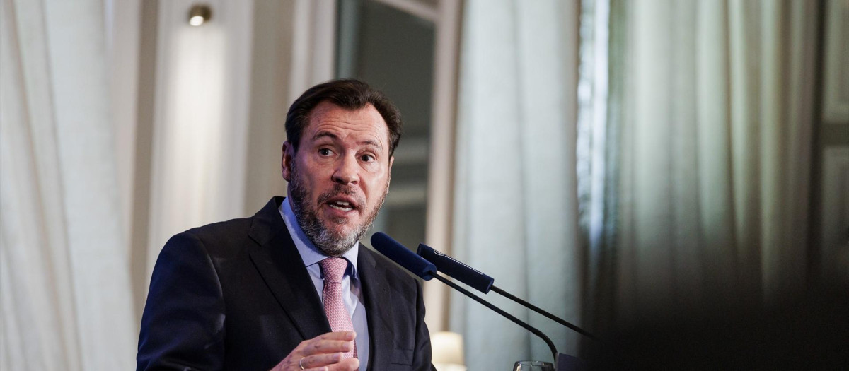 El ministro de Transportes y Movilidad Sostenible, Óscar Puente.