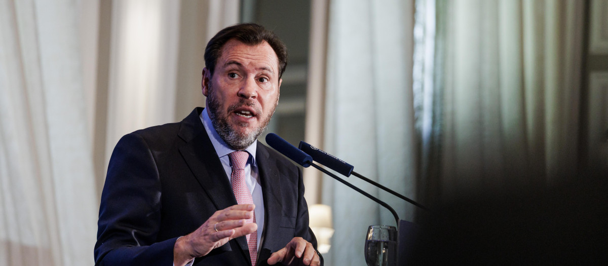 El ministro de Transportes y Movilidad Sostenible, Óscar Puente