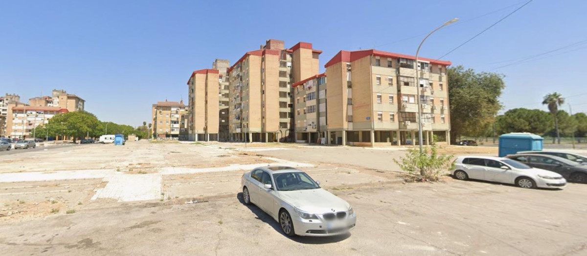 Zona de las Tres Mil Viviendas donde ocurrieron los hechos