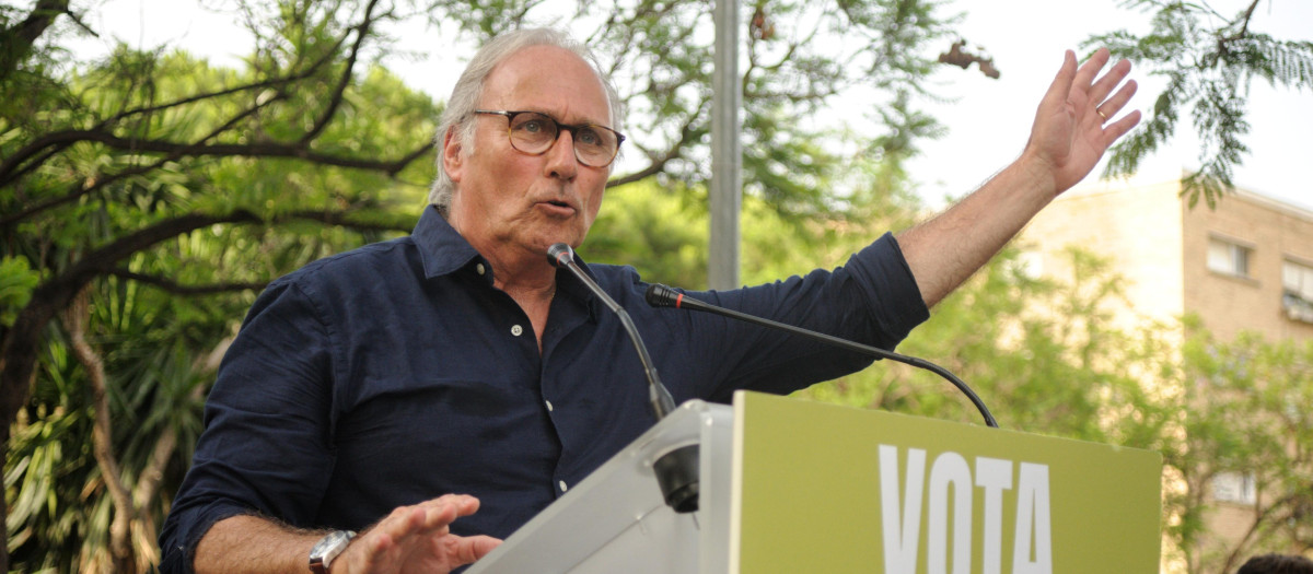 El diputado del Congreso y cabeza de lista por Barcelona para las elecciones generales, Juan José Aizcorbe