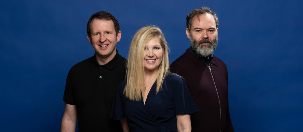 Imagen de la banda británica Saint Etienne