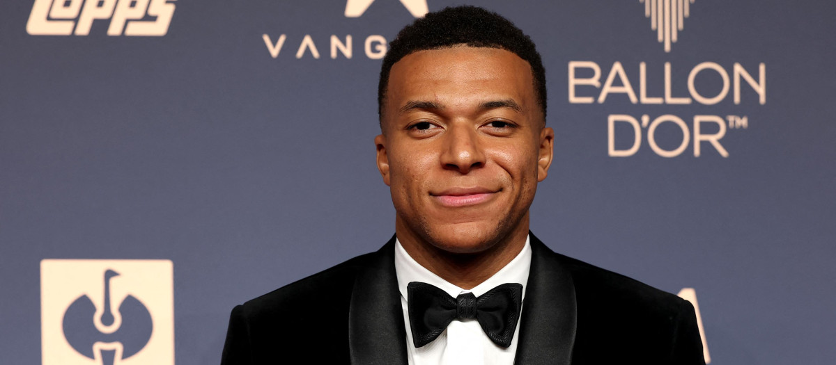 Kylian Mbappé, en la gala del Balón de Oro 2026