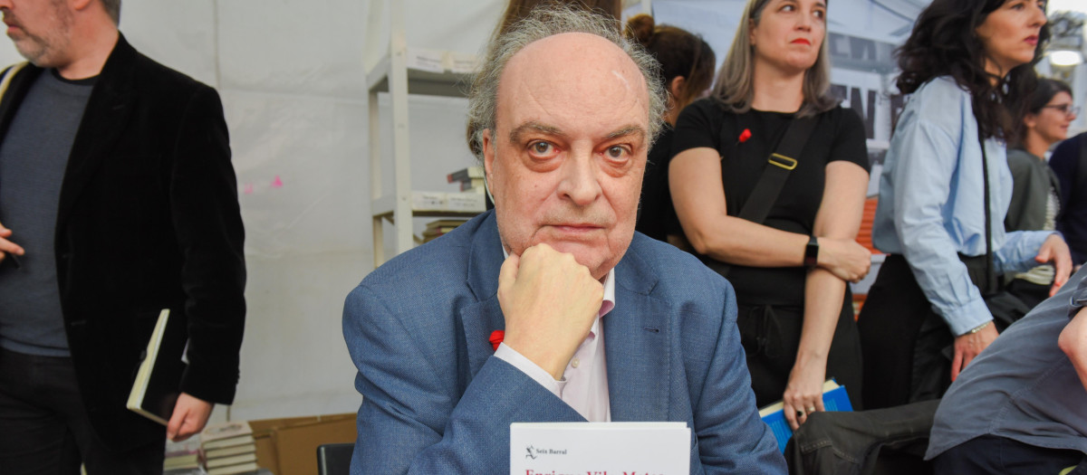 El escritor Enrique Vila-Matas