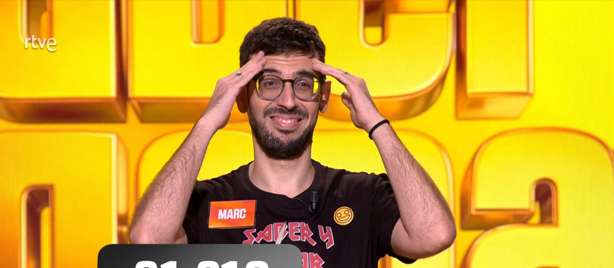 Marc Mendoza, concursante centenario de Saber y Ganar