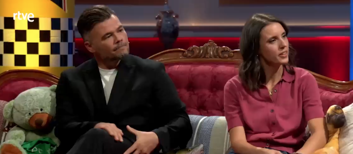 Gabriel Rufián e Irene Montero en La Revuelta