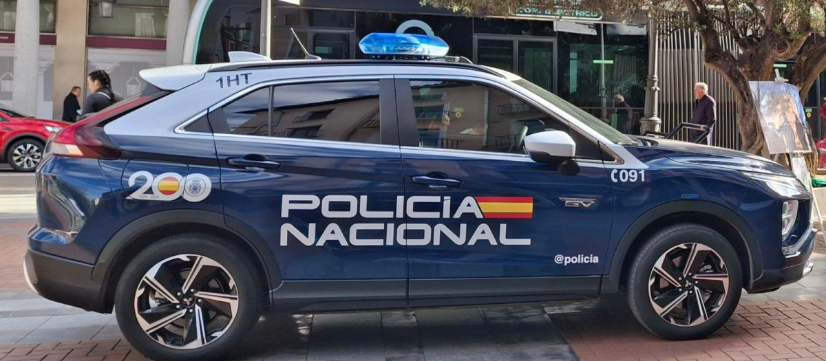 Un vehículo de la Policía Nacional, en una imagen de recurso