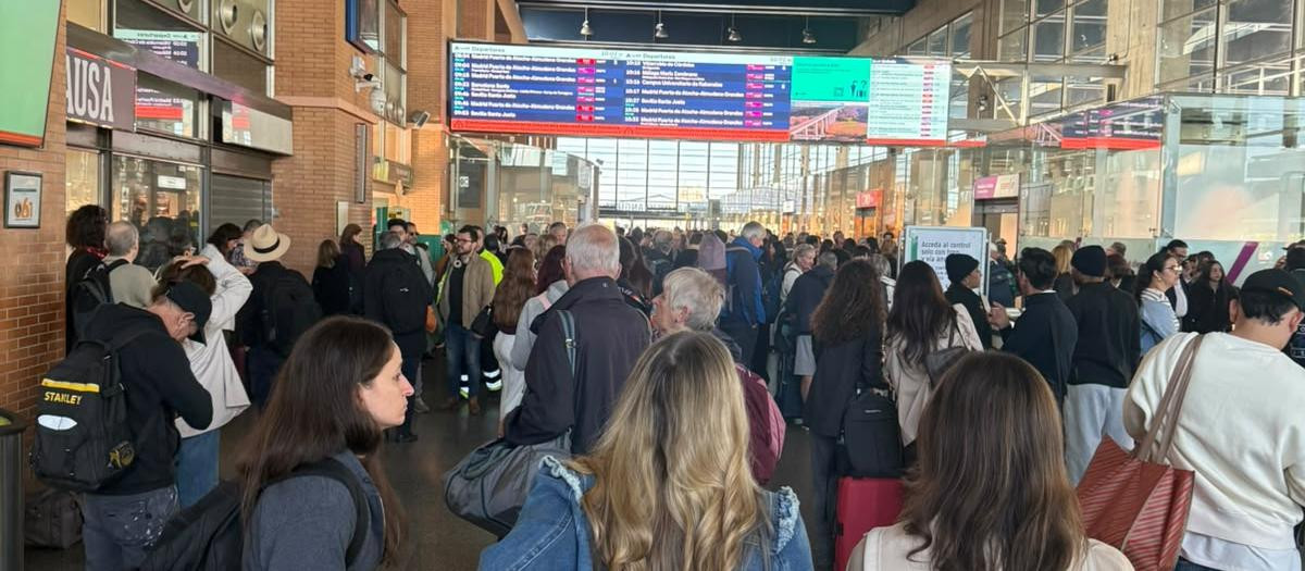 Estación de AVE de Córdoba, en la mañana de este miércoles