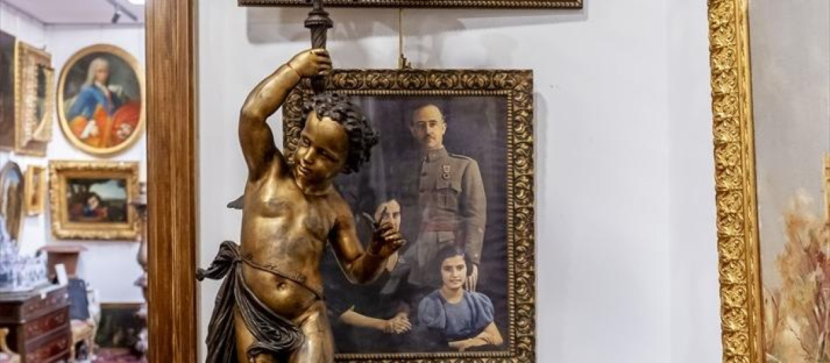 Exposición de objetos del Pazo de Meirás
