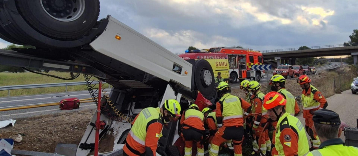 Imagen del accidente