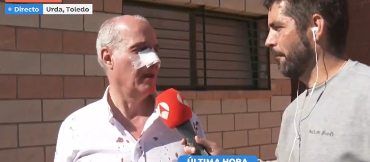 Uno de los heridos en la tragedia de Toledo ha dado su testimonio en directo en Espejo Público