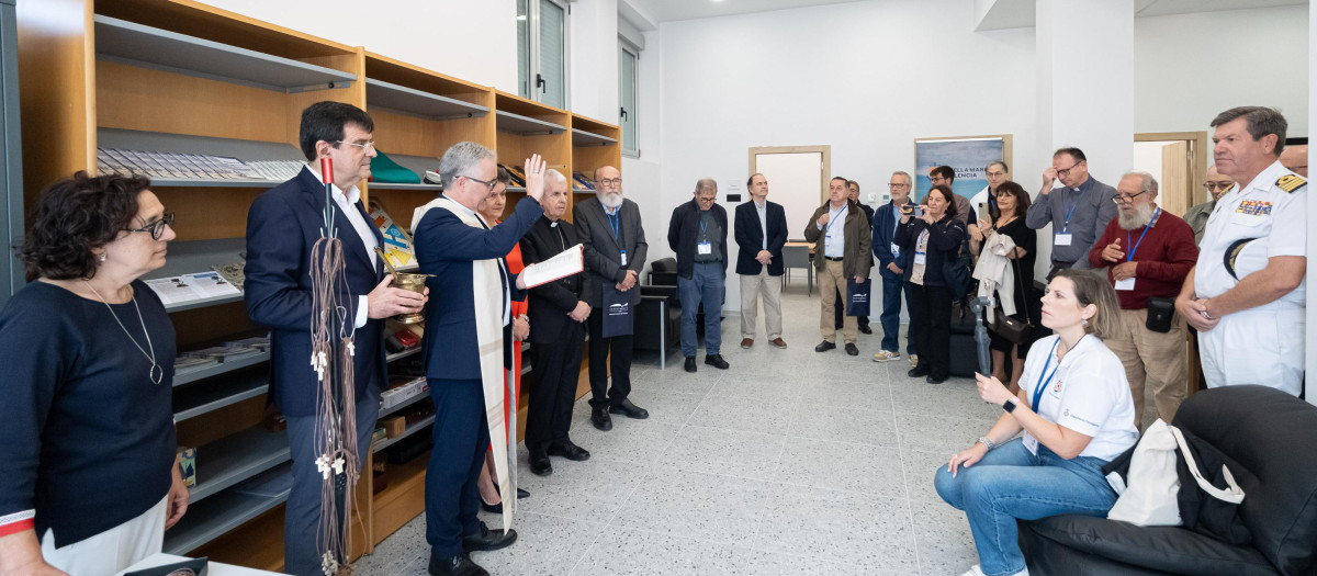 Imagen de la inauguración del centro Stella Maris en el Puerto de Valencia