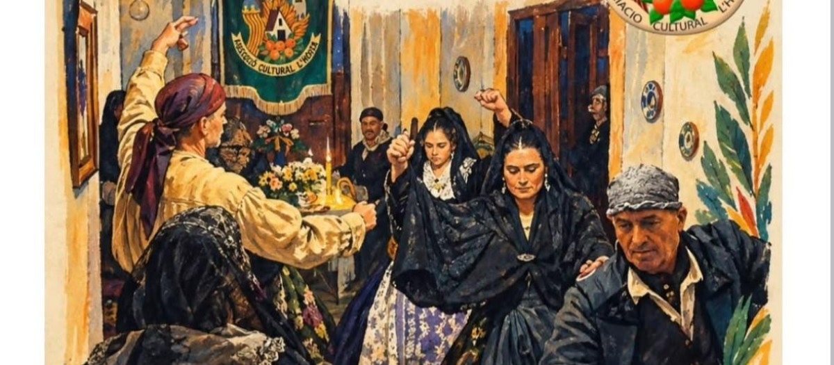 Cartel de al celebración del Velatori d'Albaet