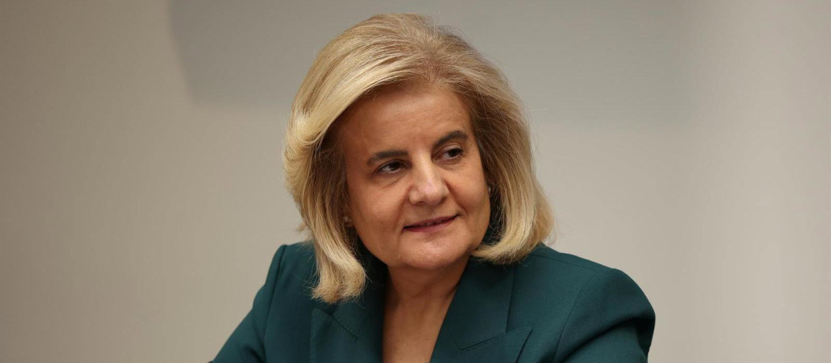 La ex ministra de Trabajo con Rajoy, Fátima Báñez.